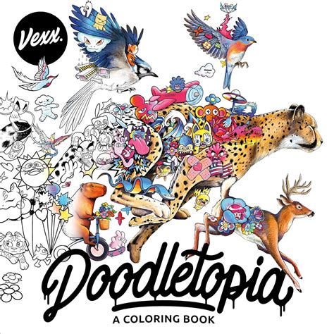 vexx coloring pages gucci|Doodletopia: A Coloring Book Paperback – 1 Oct..